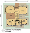 4 Bedroom Bali House Plan - B312AN Photo
