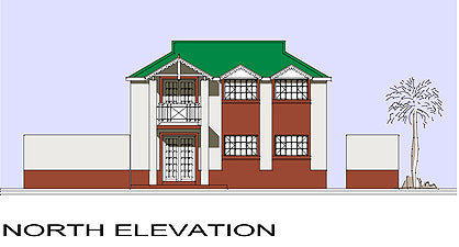 3 Bedroom Colonial House Plan - C118AS