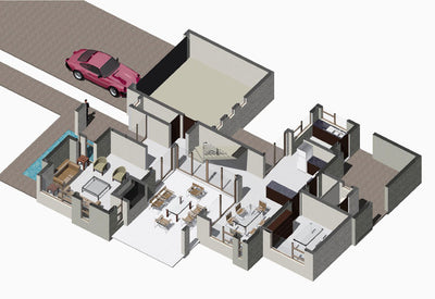 3 Bedroom Modern House Plan - M277AE Photo
