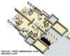3 Bedroom Townhouse House Plan - TW312AS Photo