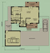 3 Bedroom Bali House Plan - B203AS Photo