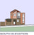 2 Bedroom Contemporary House Plan - CN95MS