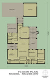 3 Bedroom Modern-Classic House Plan - MC238AW Photo