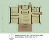 4 Bedroom Thatch Roof House Plan - TH154AN Photo