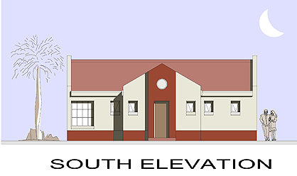 3 Bedroom Traditional House Plan - TR73AS