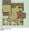 3 Bedroom Bali House Plan - B180AN Photo