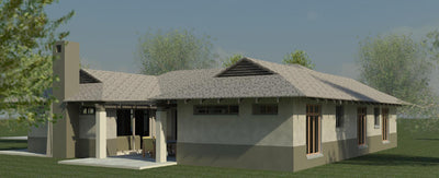 3 Bedroom Bali House Plan - B180AS Photo