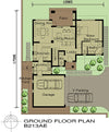 3 Bedroom Bali House Plan - B213AE Photo