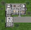4 Bedroom Bali House Plan - B347AS