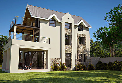 3 Bedroom Contemporary House Plan - CN180MS