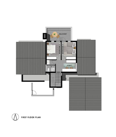 3 Bedroom Contemporary House Plan - CN231AE Photo