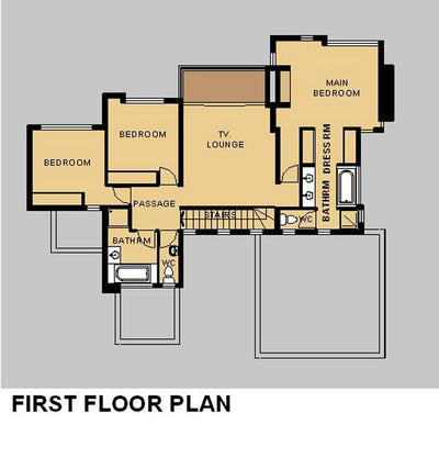 3 Bedroom Modern House Plan - M292AE Photo