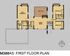 4 Bedroom Modern House Plan - M338AS Photo