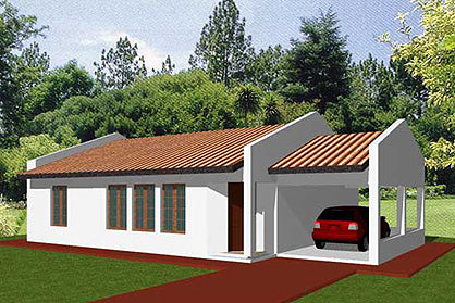 1 Bedroom Traditional House Plan - TR112AN