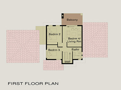 3 Bedroom Bali House Plan - B225AW Photo