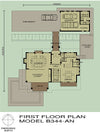 3 Bedroom Bali House Plan - B344AN Photo