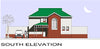 3 Bedroom Colonial House Plan - C153AW Photo