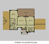 3 Bedroom Thatch Roof House Plan - TH385AS Photo