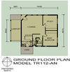 1 Bedroom Traditional House Plan - TR112AN Photo