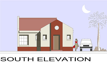 1 Bedroom Traditional House Plan - TR52AS